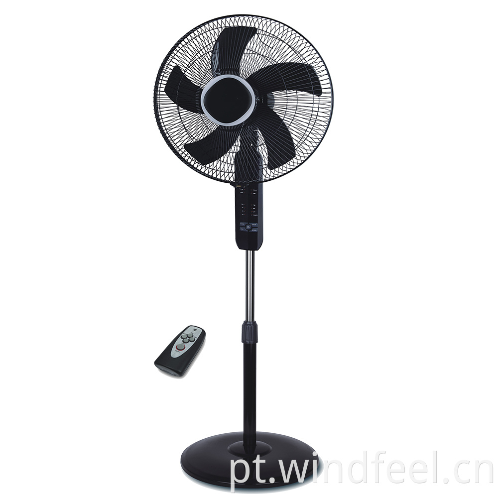 Ventilador de pedestal elétrico barato de 16 '' com motor de cobre completo